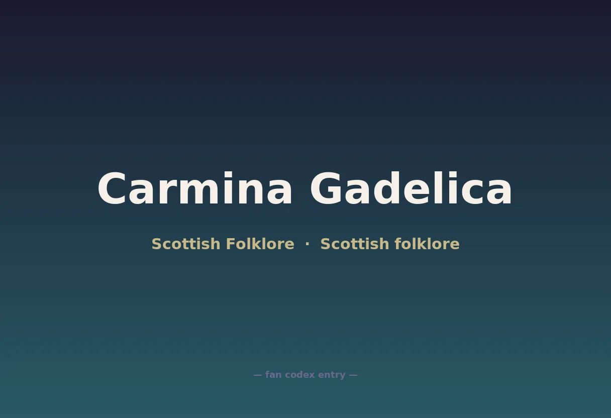 Carmina Gadelica