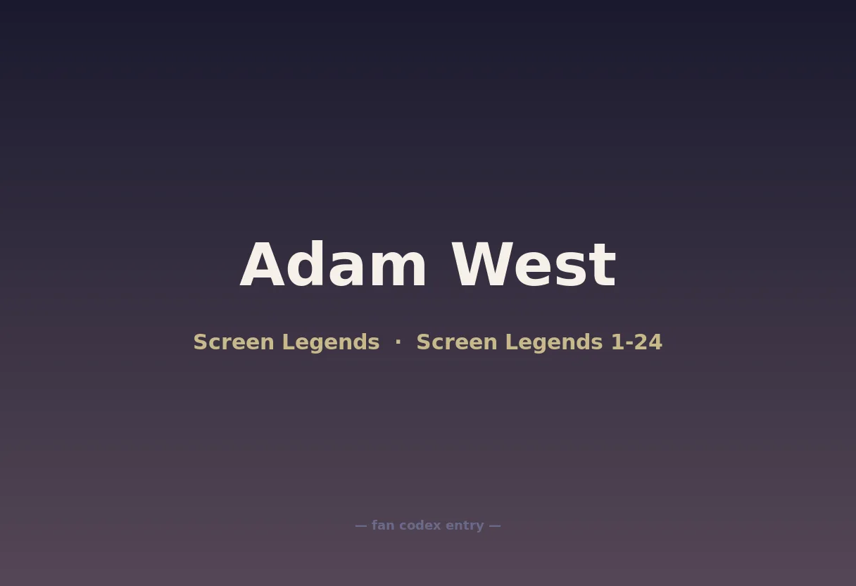 Adam West