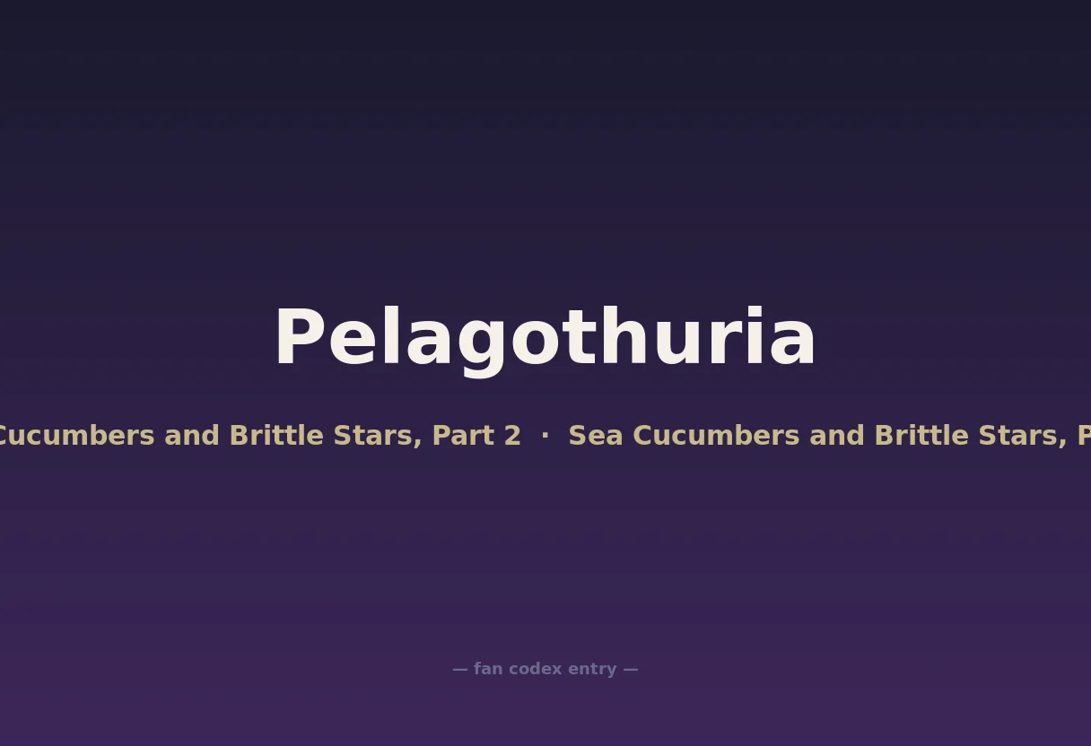 Pelagothuria