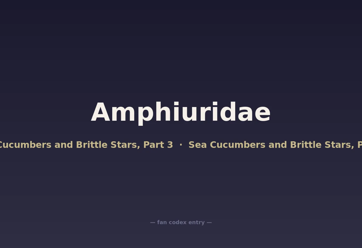 Amphiuridae