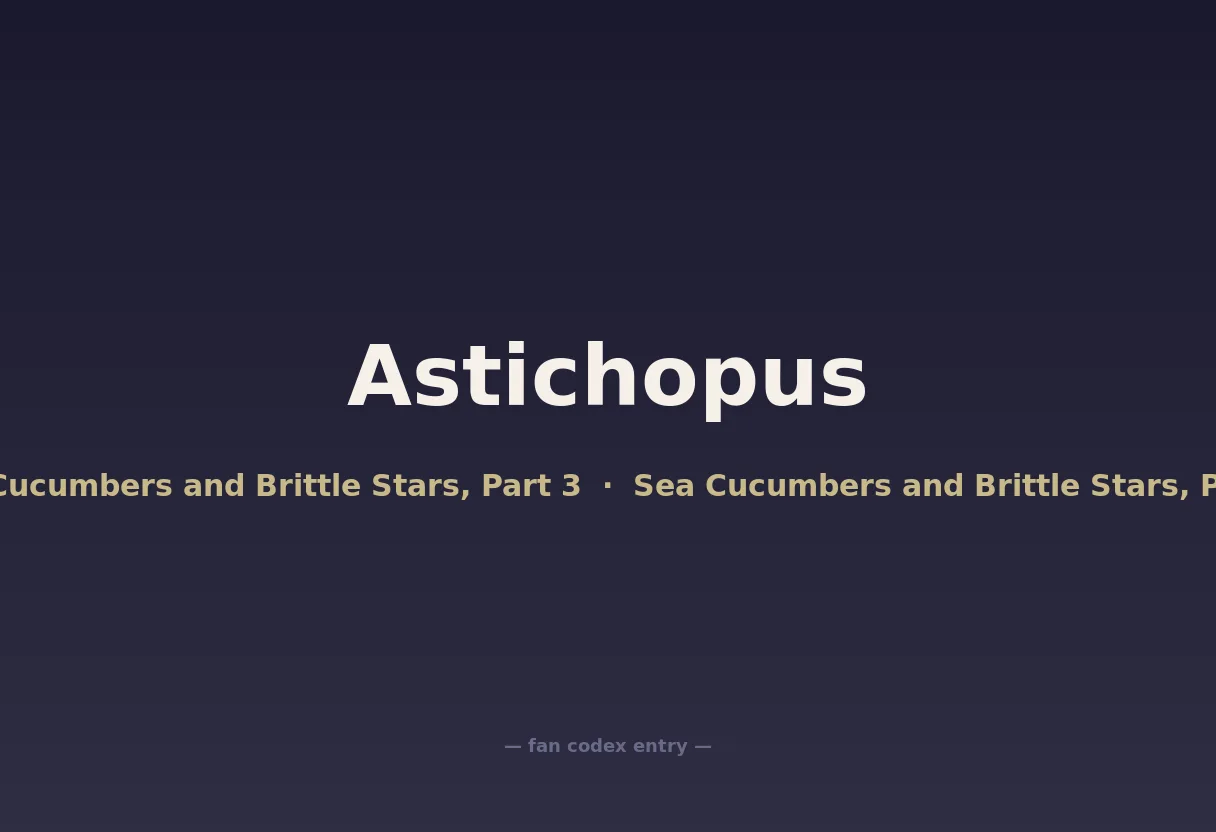 Astichopus