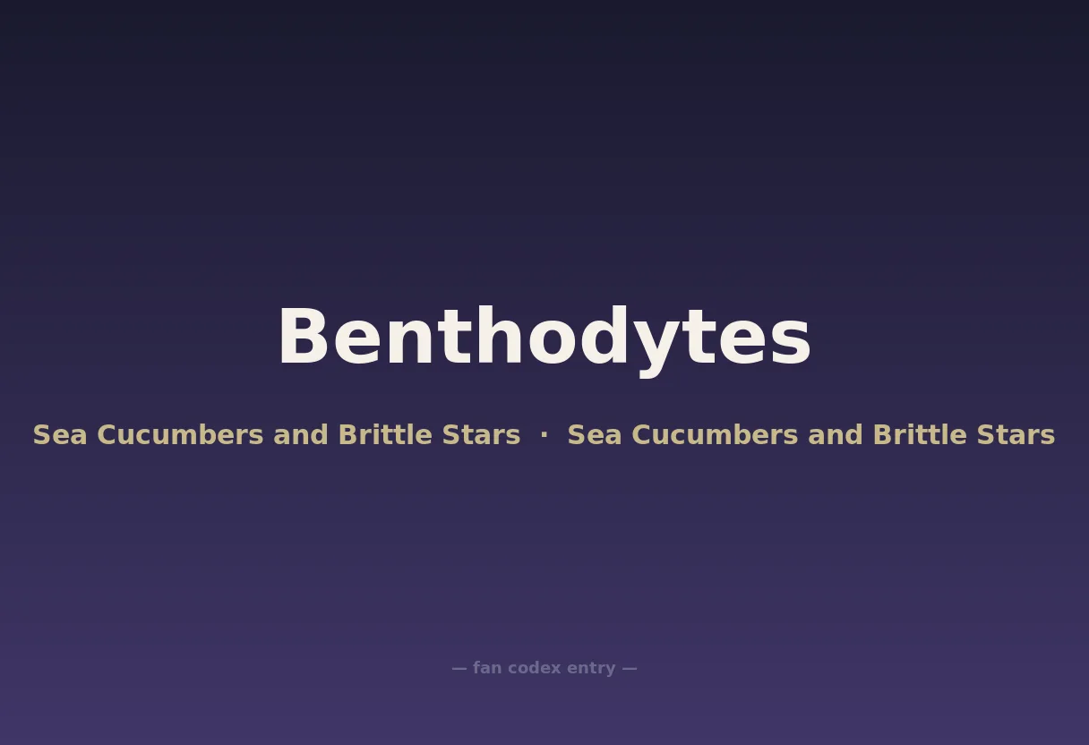 Benthodytes
