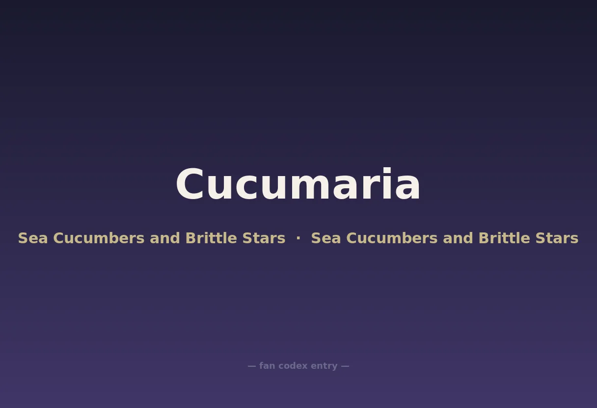 Cucumaria