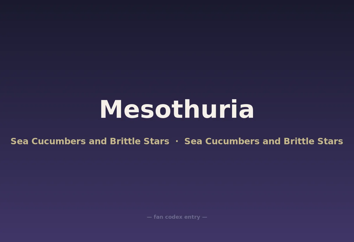 Mesothuria