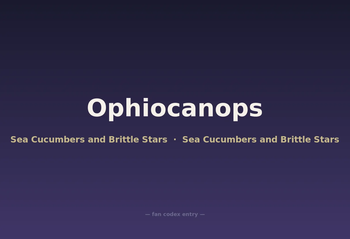 Ophiocanops