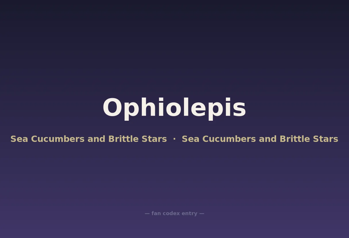 Ophiolepis