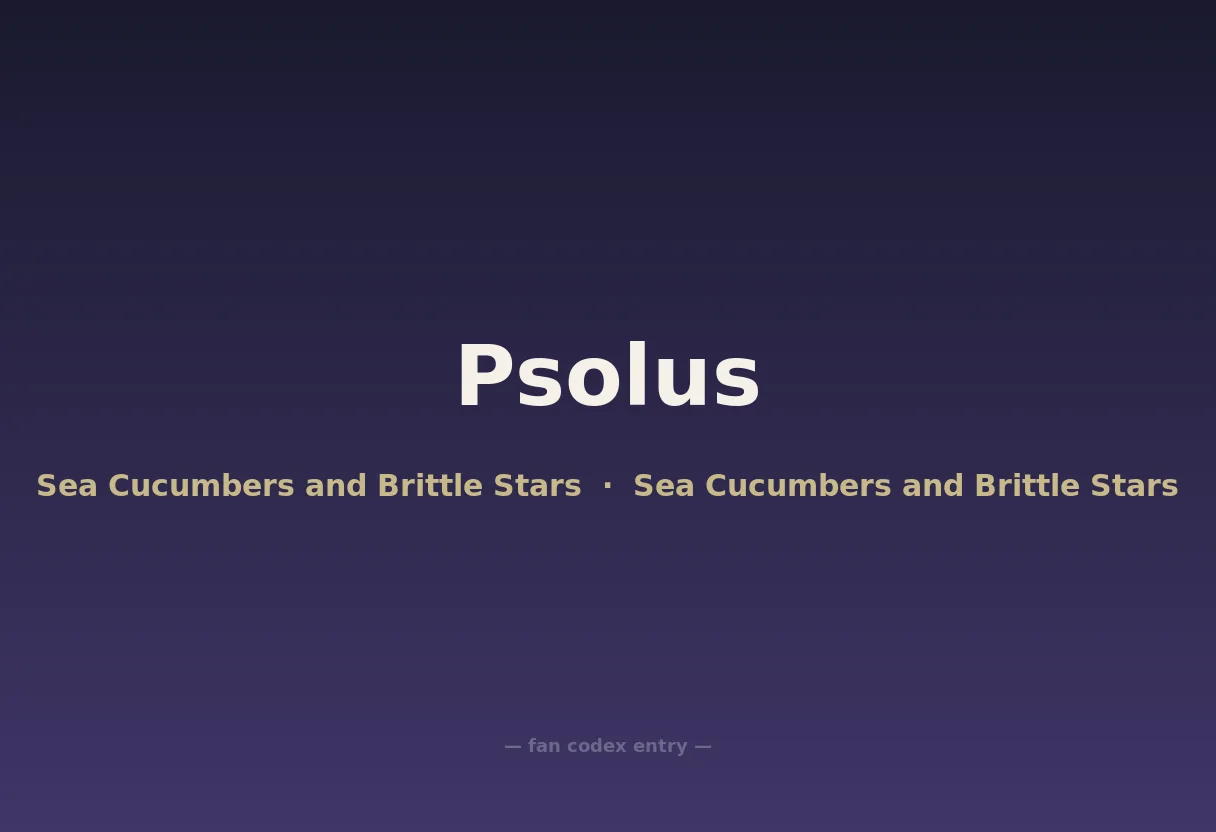 Psolus