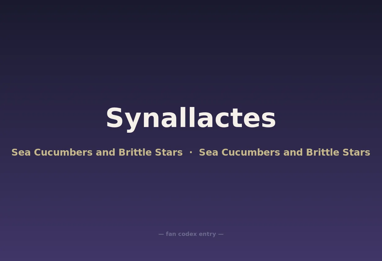 Synallactes