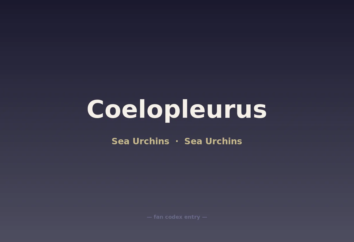 Coelopleurus