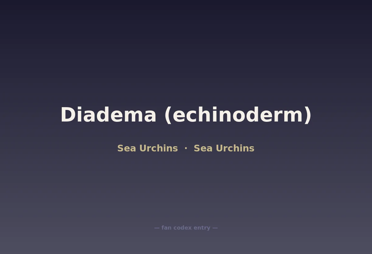 Diadema (echinoderm)