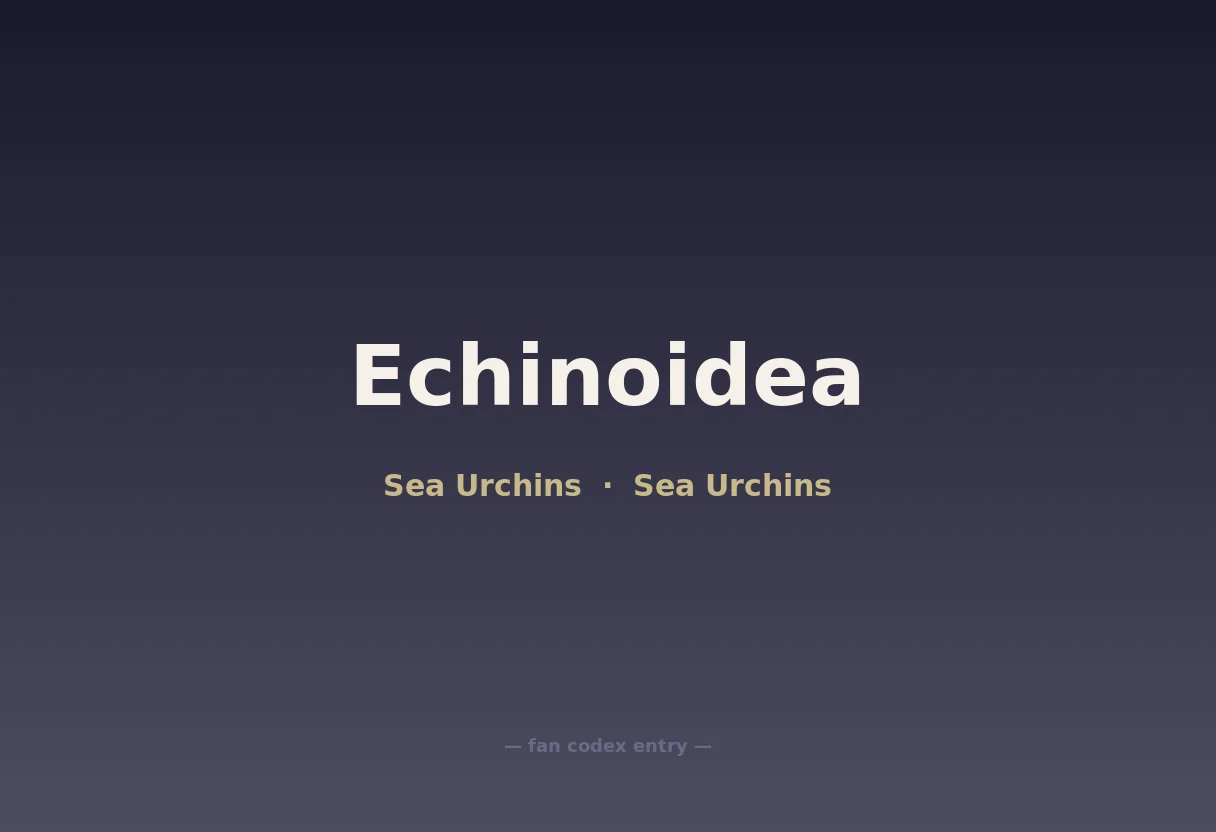 Echinoidea