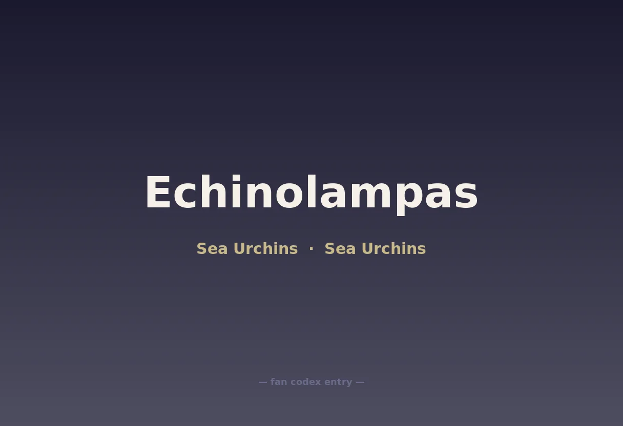 Echinolampas