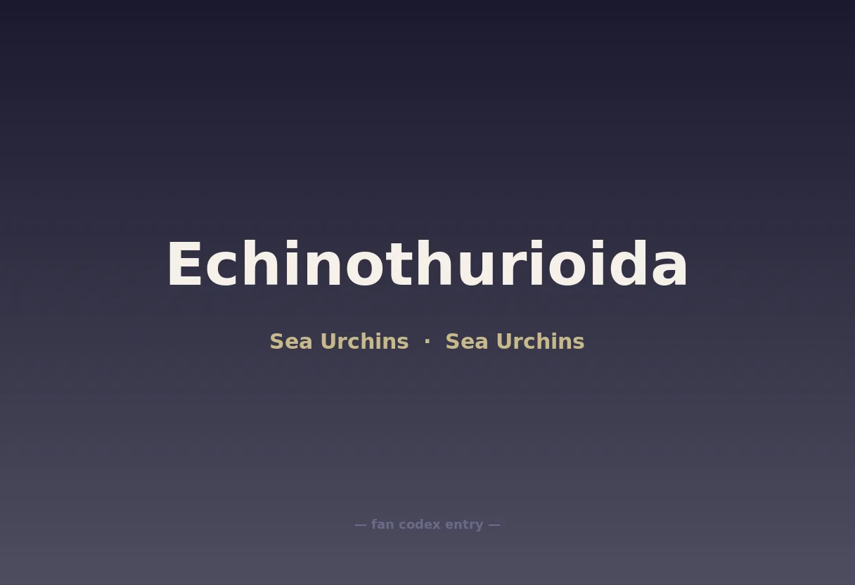Echinothurioida