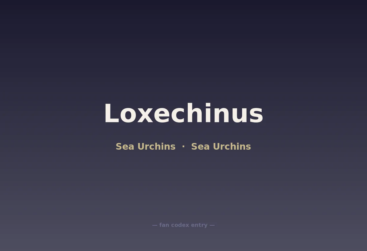Loxechinus
