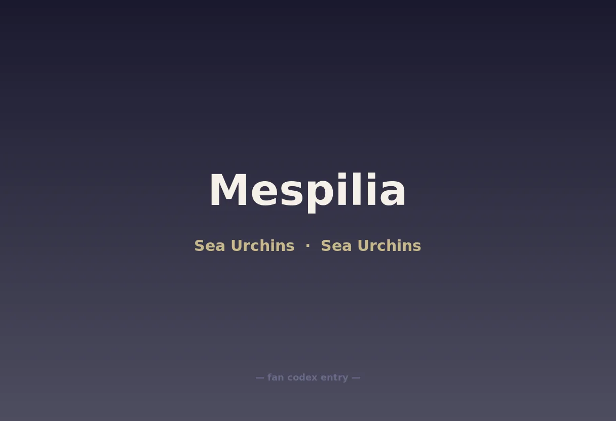 Mespilia