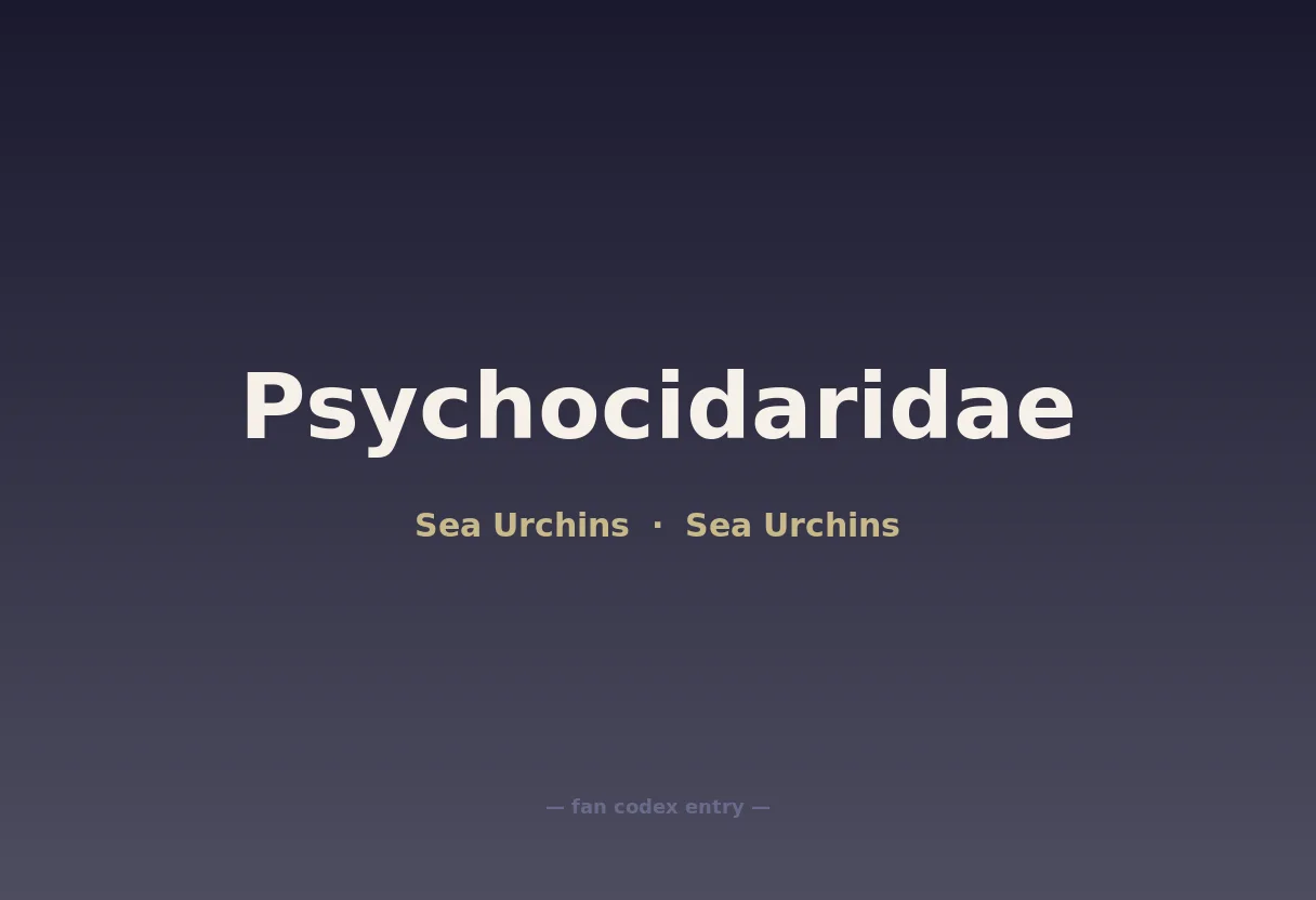 Psychocidaridae