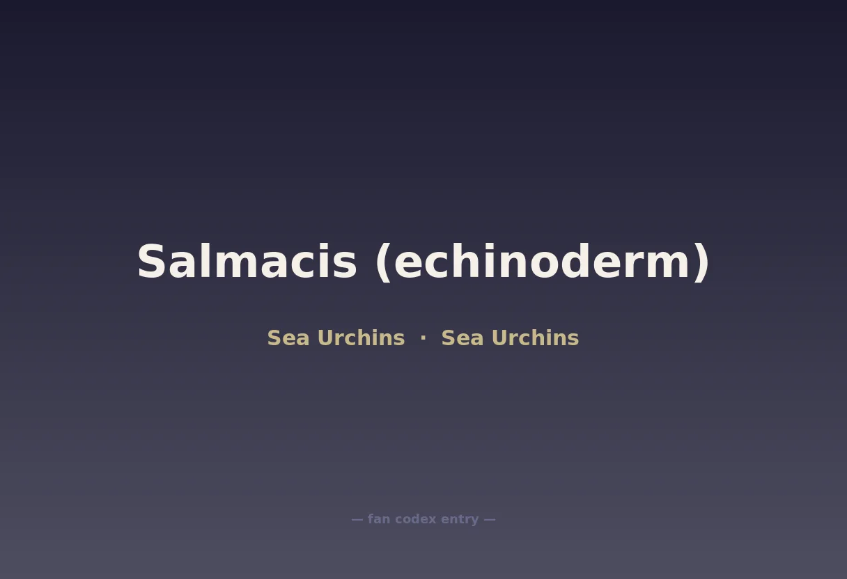 Salmacis (echinoderm)
