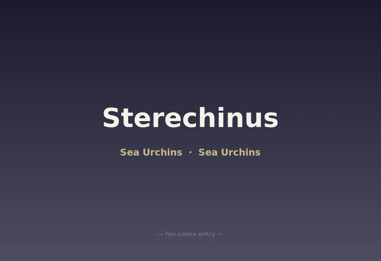 Sterechinus