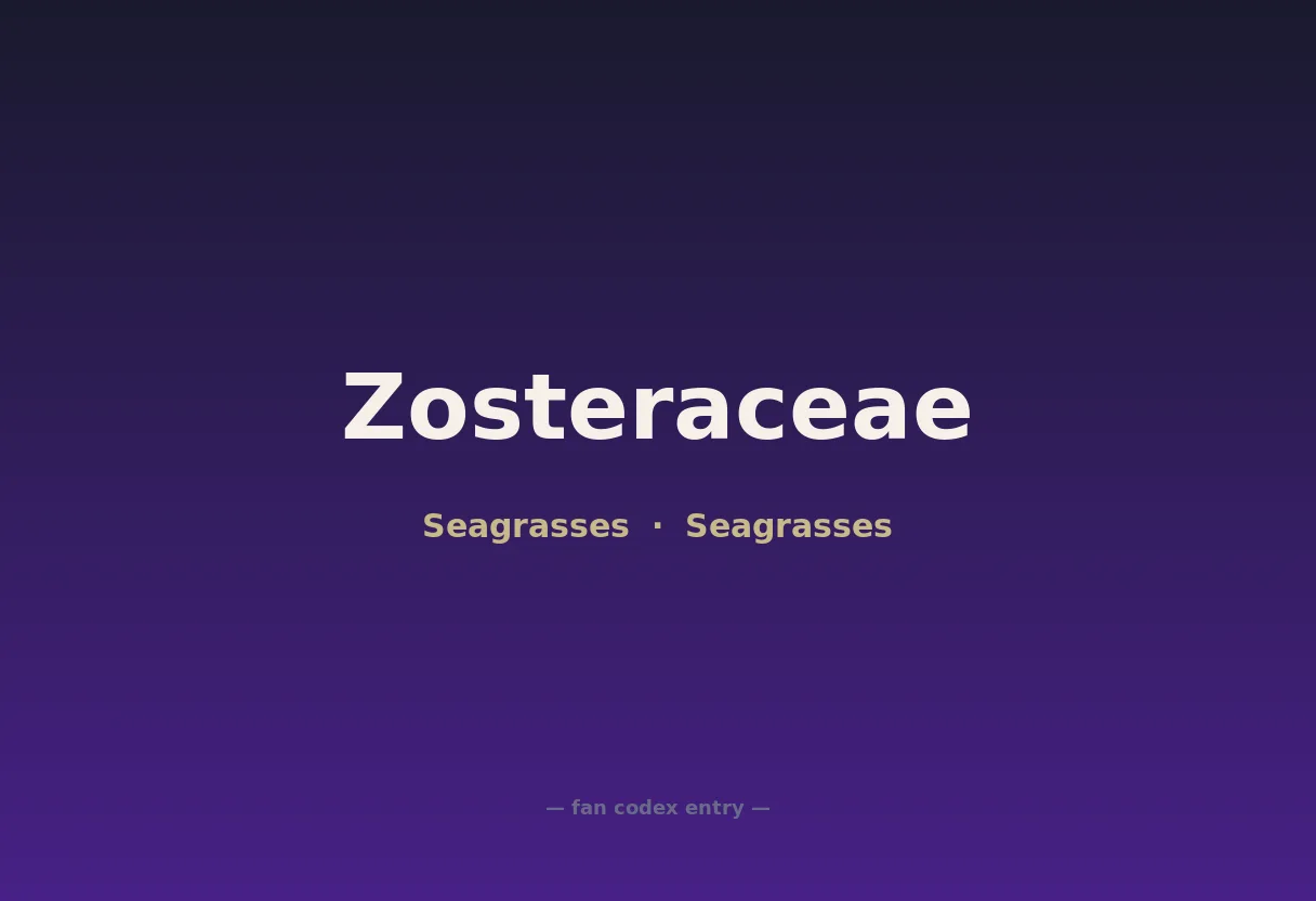 Zosteraceae