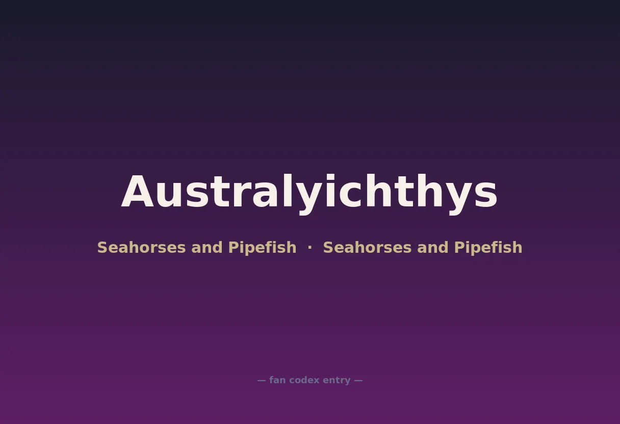Australyichthys