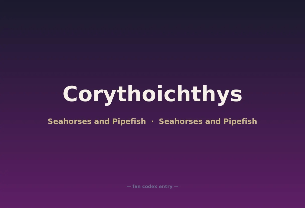 Corythoichthys