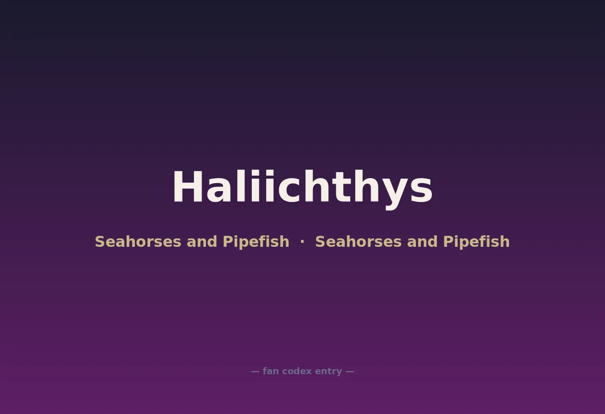 Haliichthys