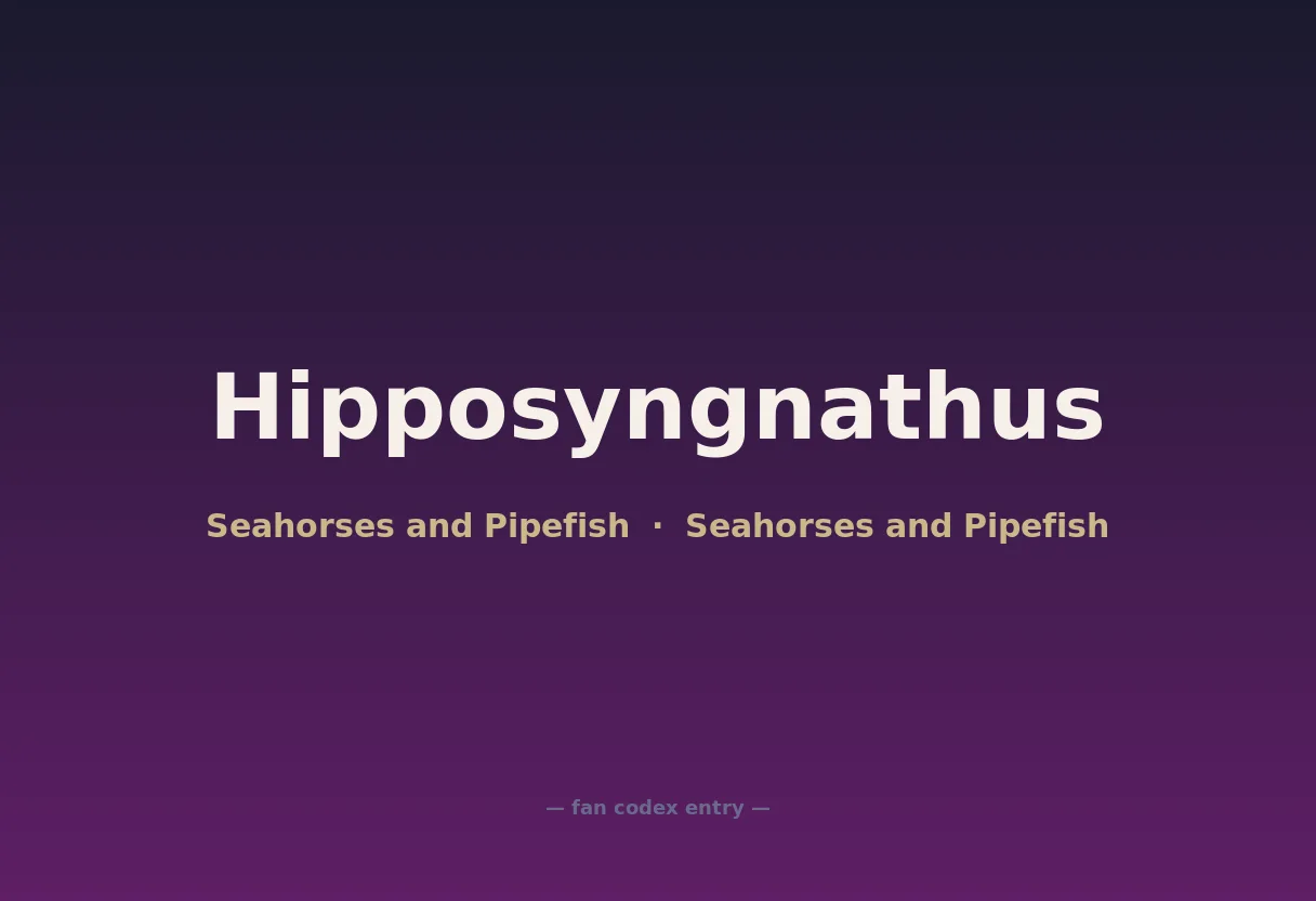 Hipposyngnathus