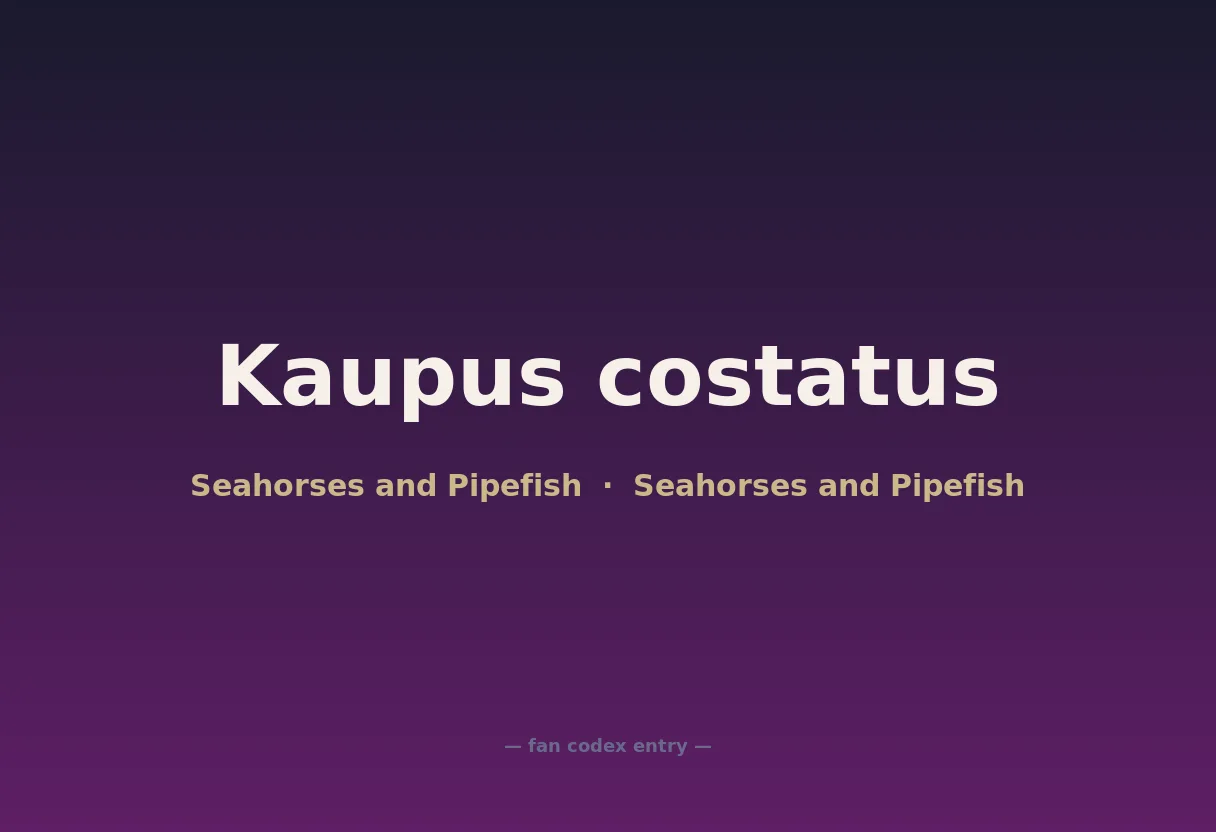 Kaupus costatus
