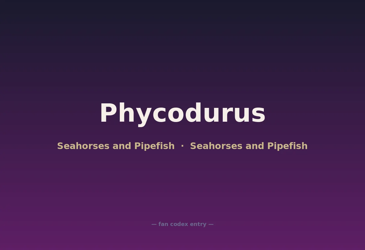Phycodurus