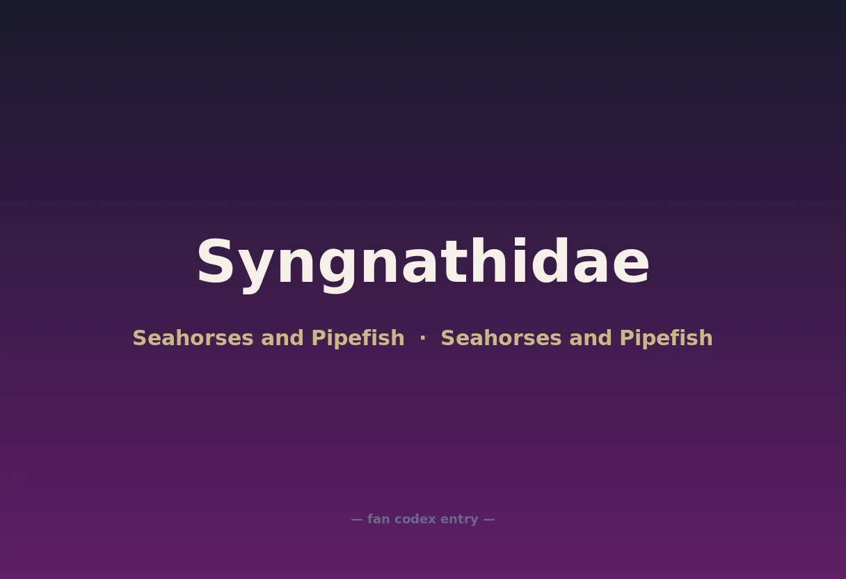 Syngnathidae