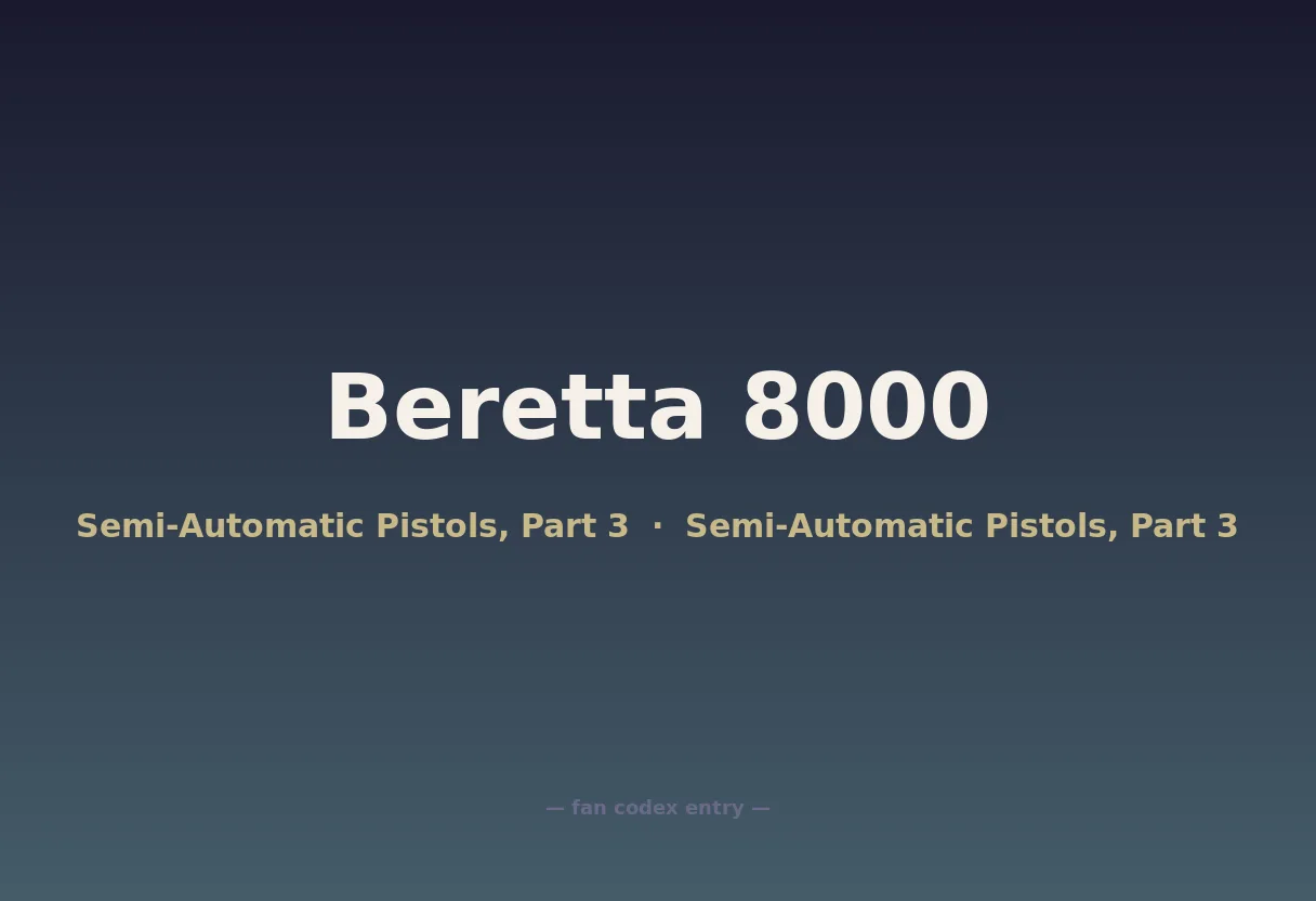 Beretta 8000