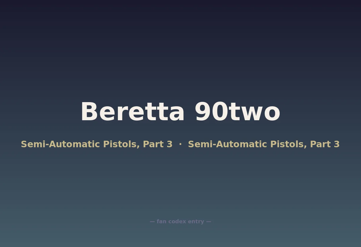 Beretta 90two