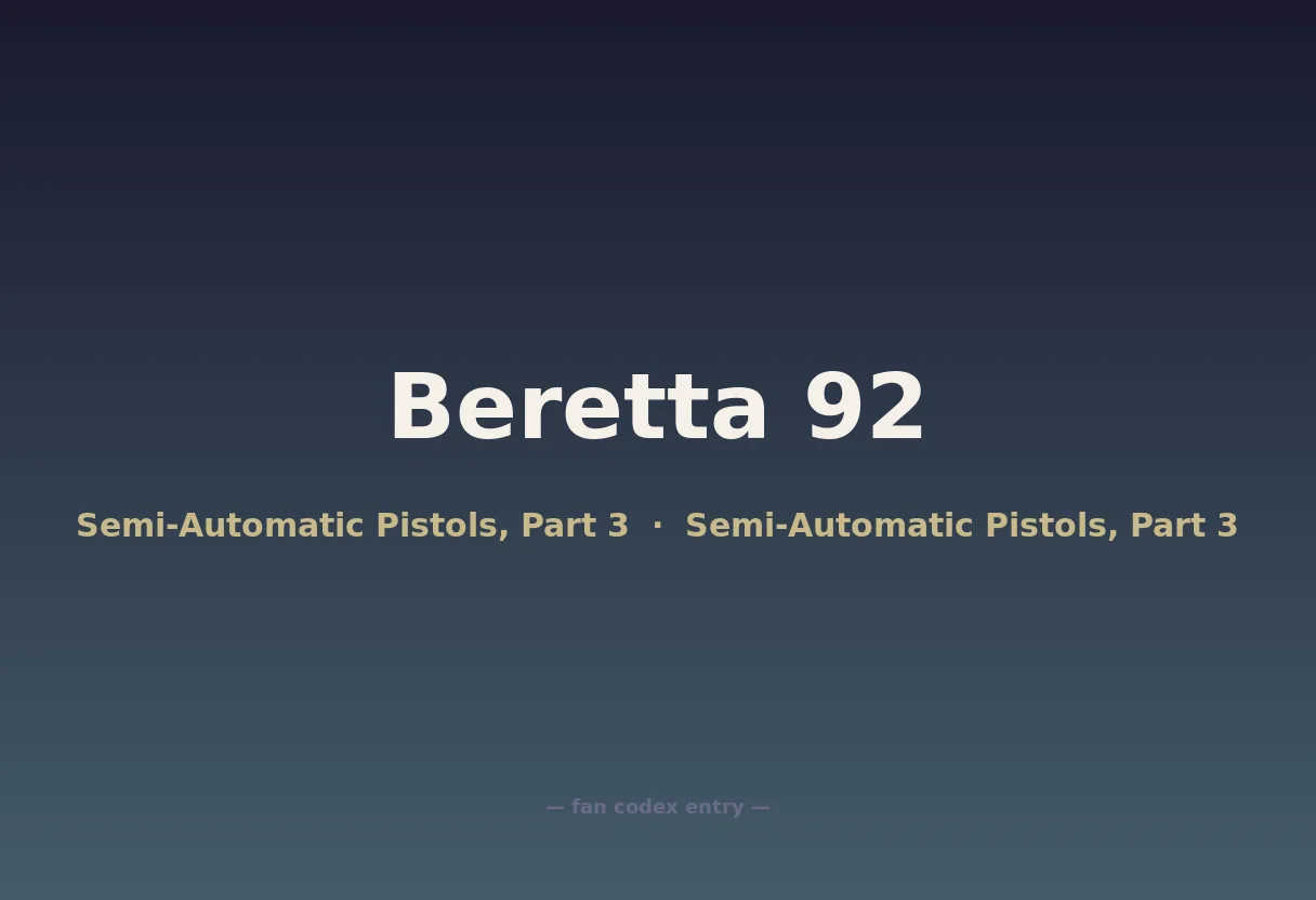 Beretta 92