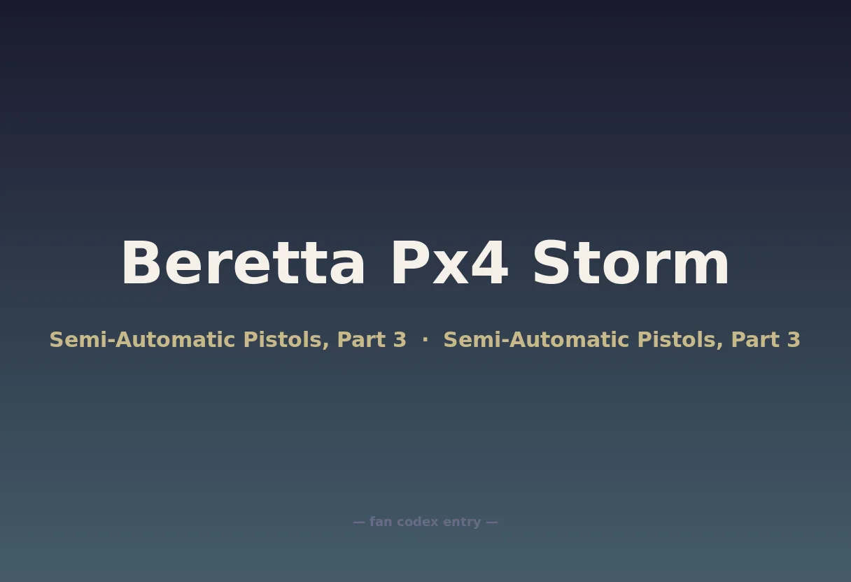 Beretta Px4 Storm