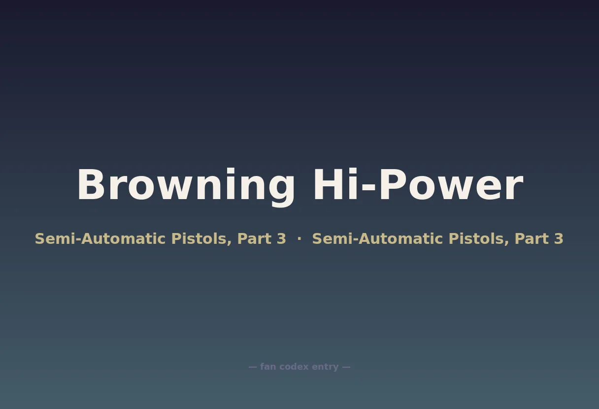 Browning Hi-Power