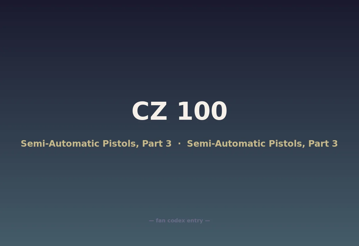CZ 100