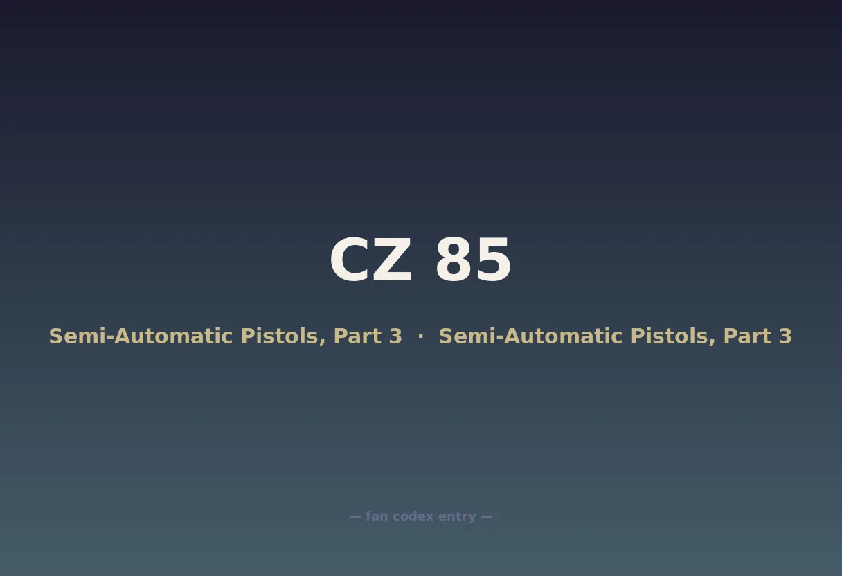CZ 85