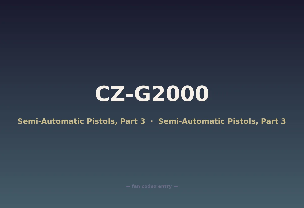 CZ-G2000