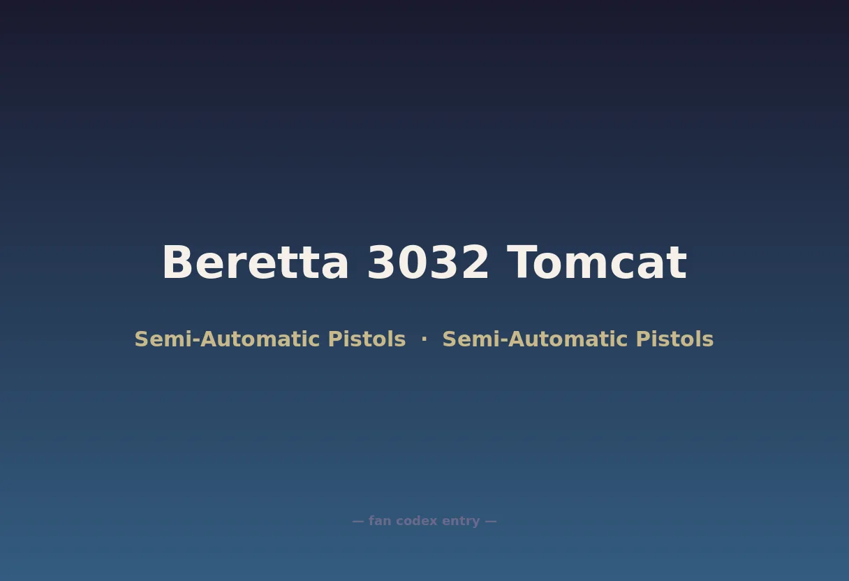 Beretta 3032 Tomcat