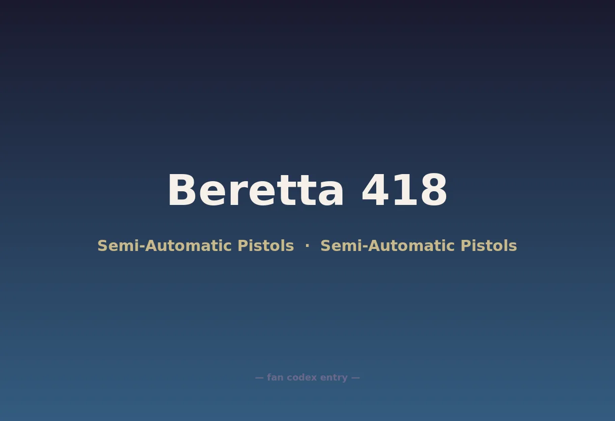 Beretta 418