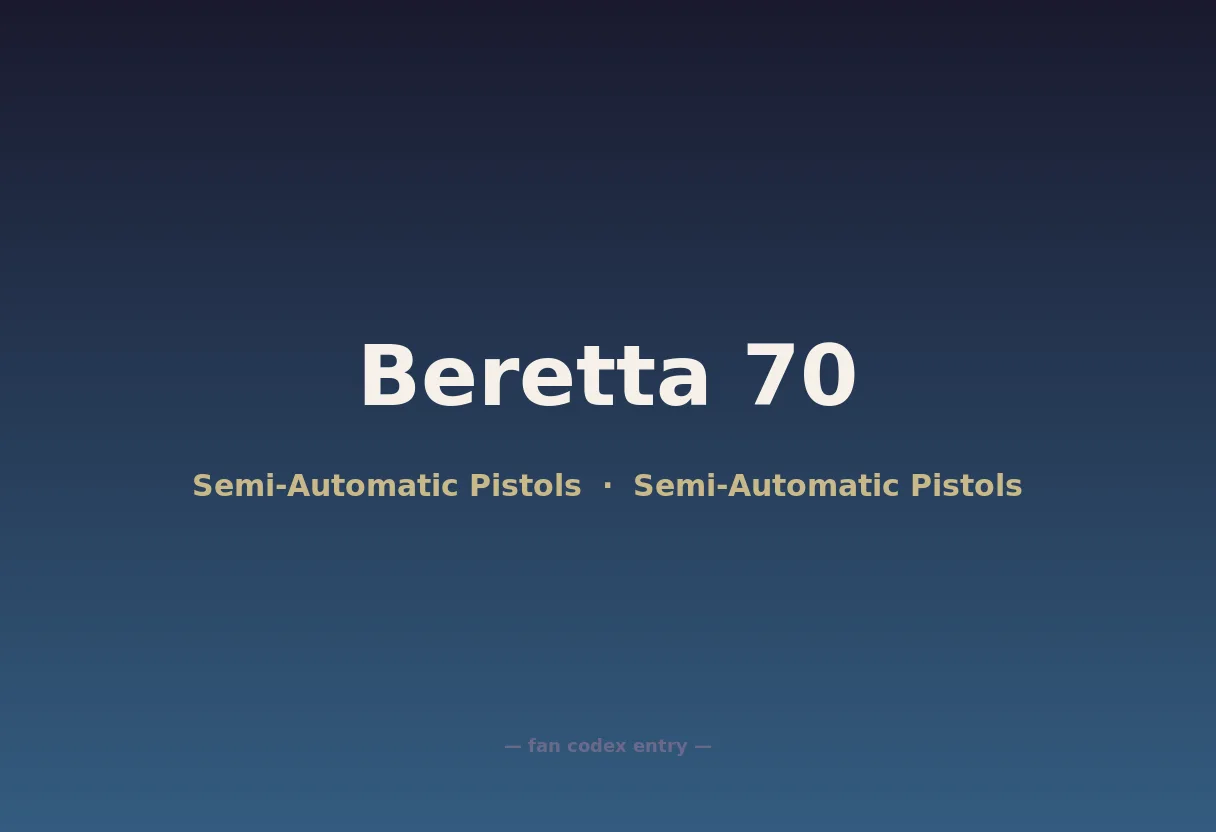 Beretta 70