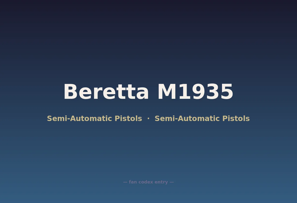 Beretta M1935