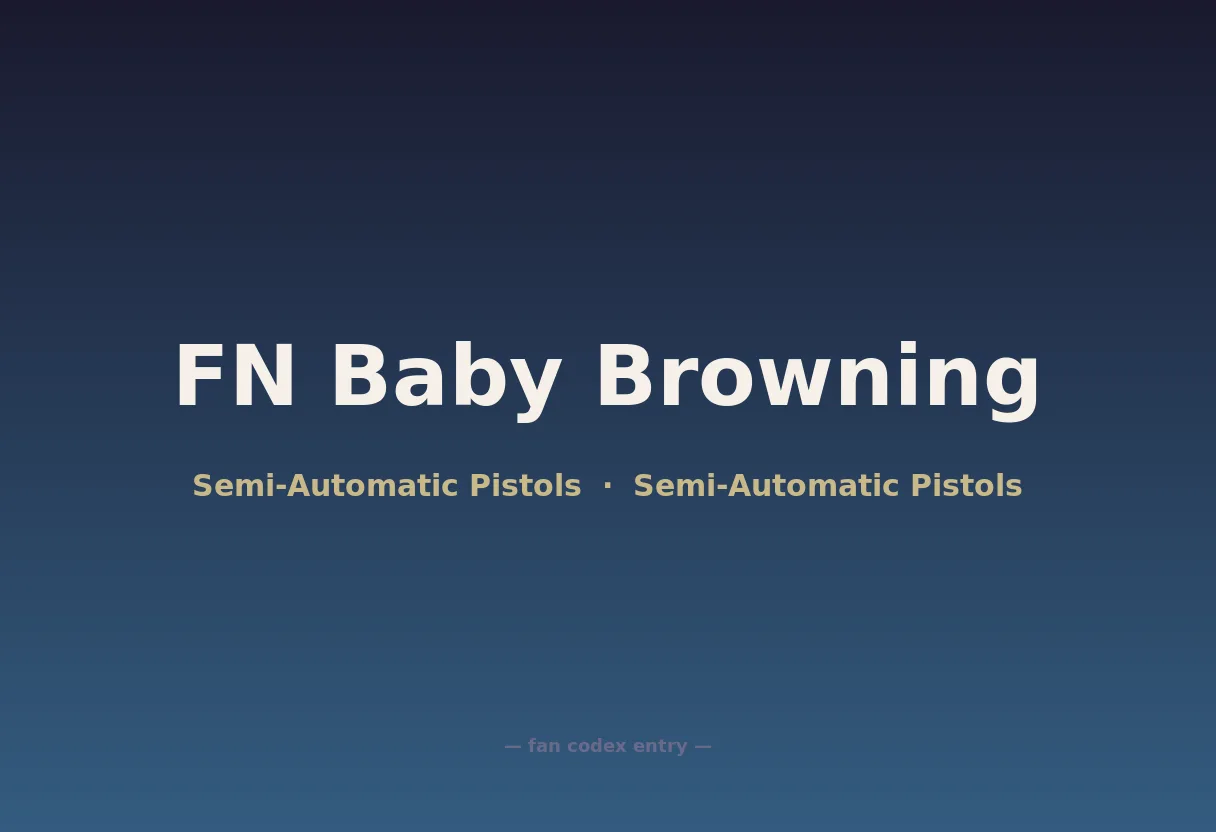 FN Baby Browning