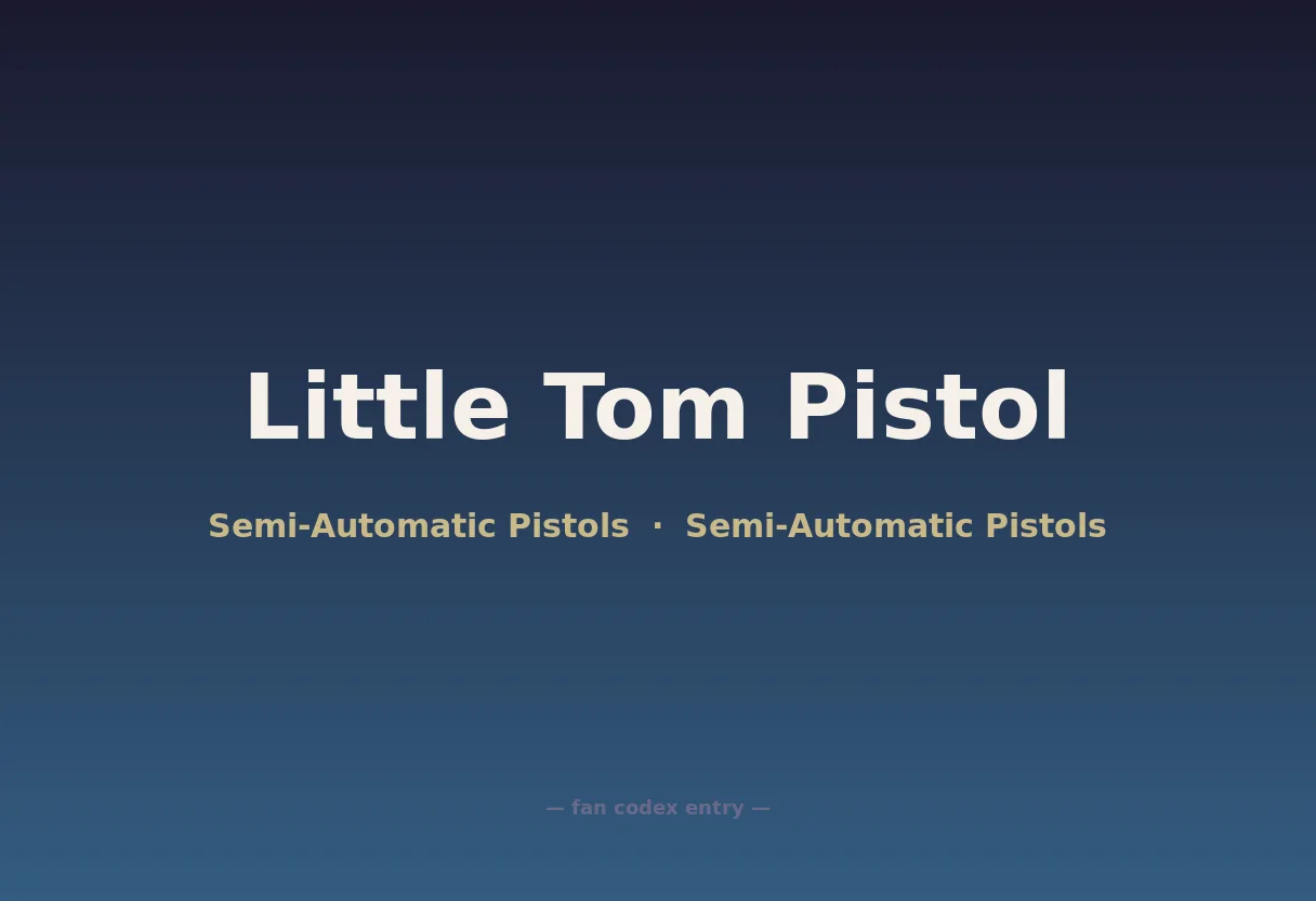 Little Tom Pistol