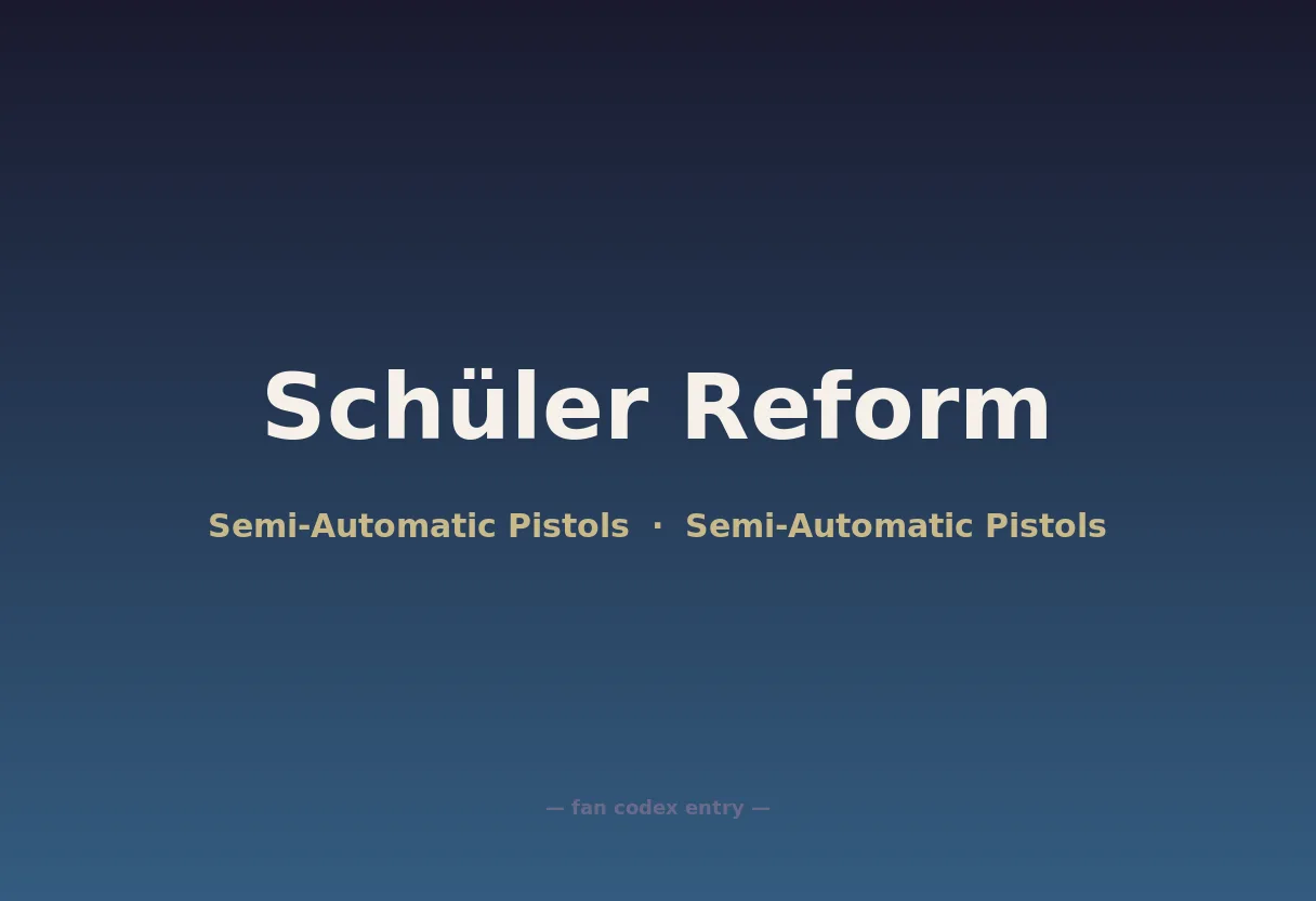 Schüler Reform
