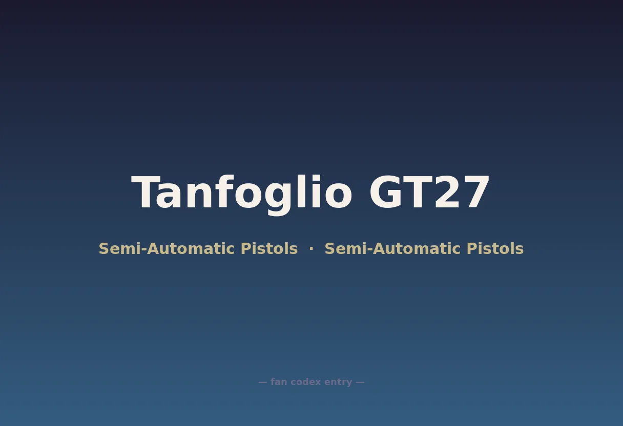 Tanfoglio GT27