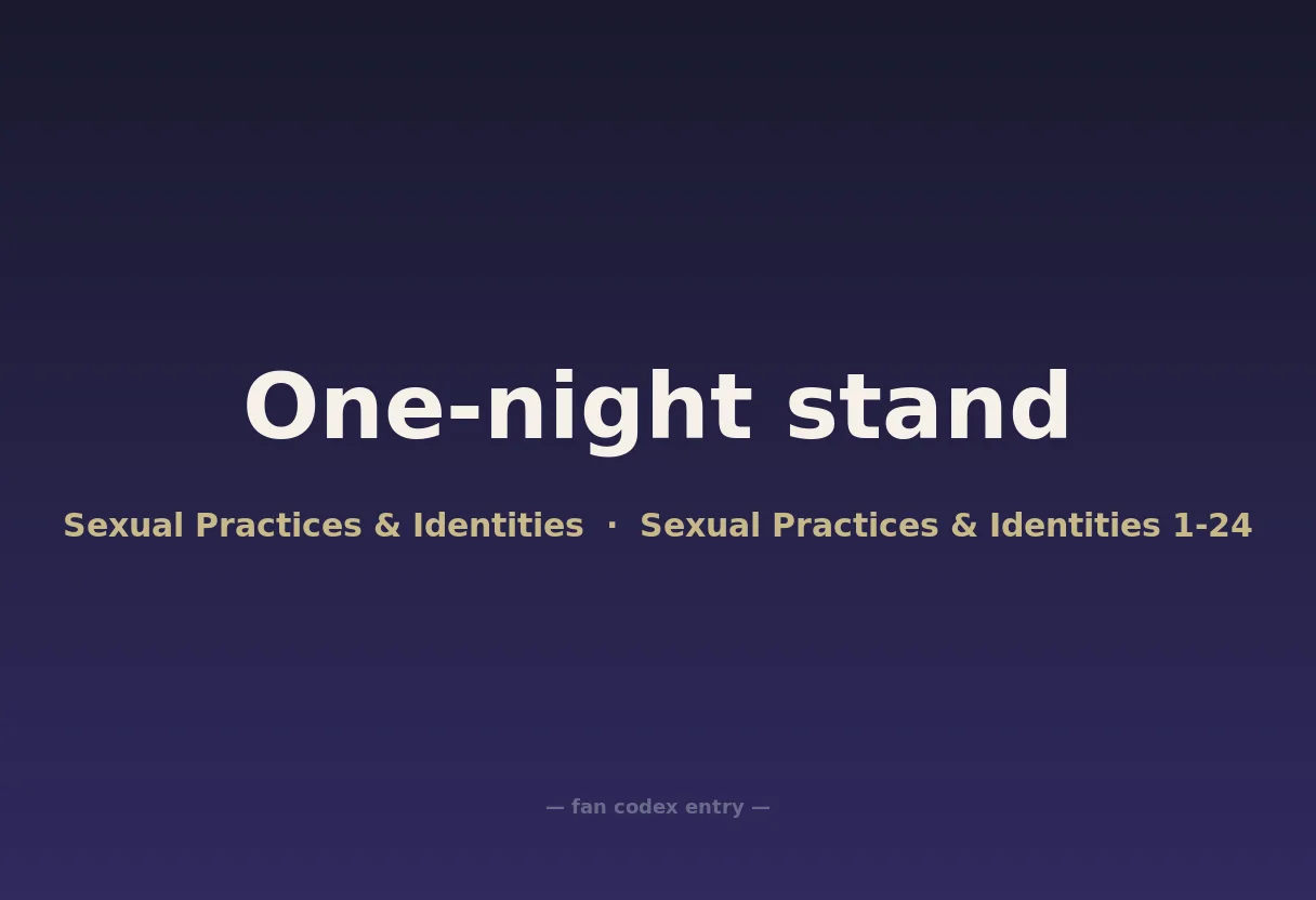 One-night stand