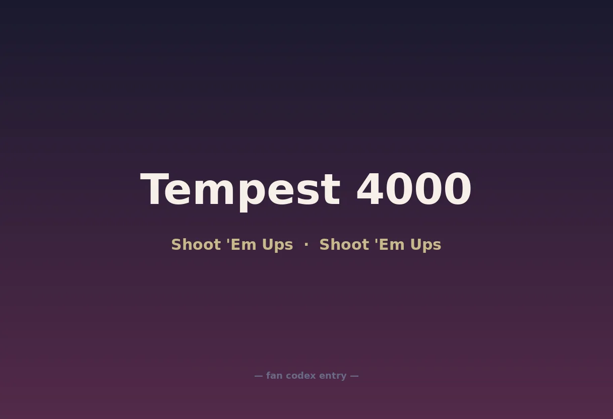 Tempest 4000