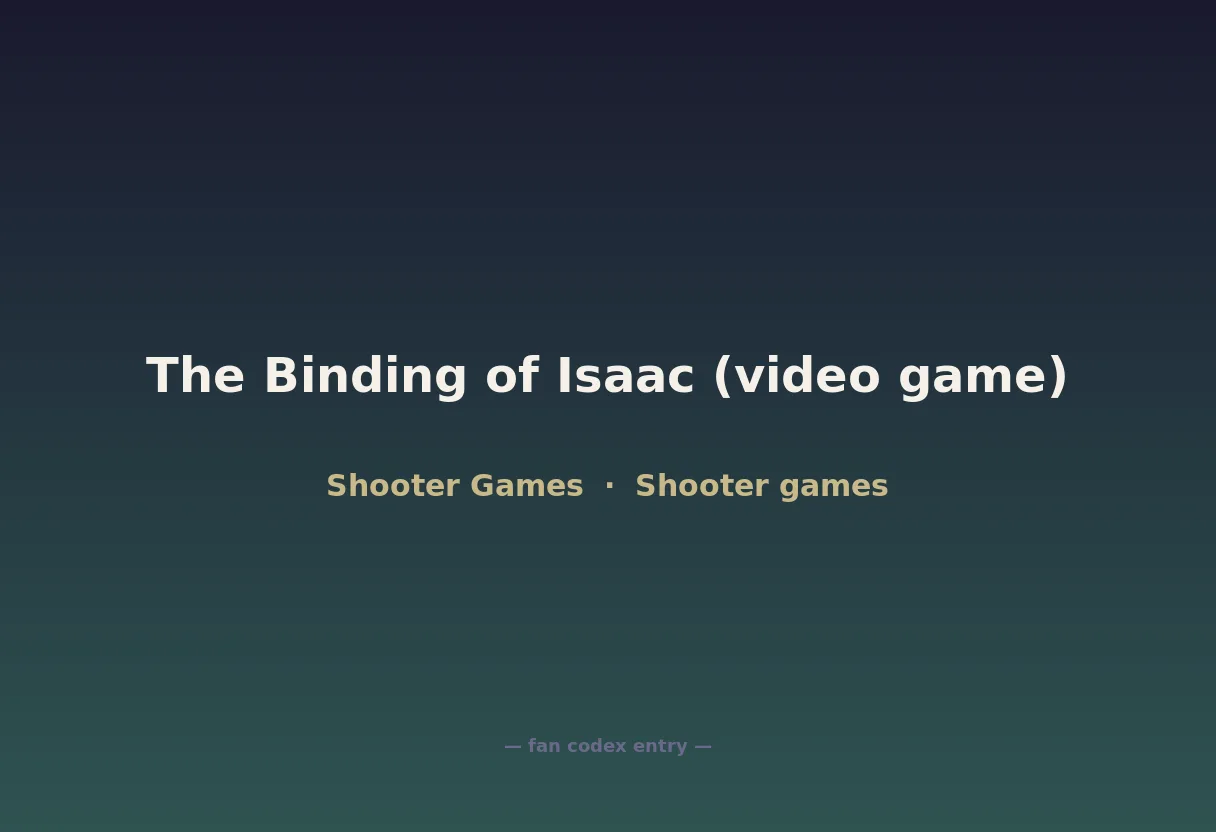 The Binding of Isaac (video game)