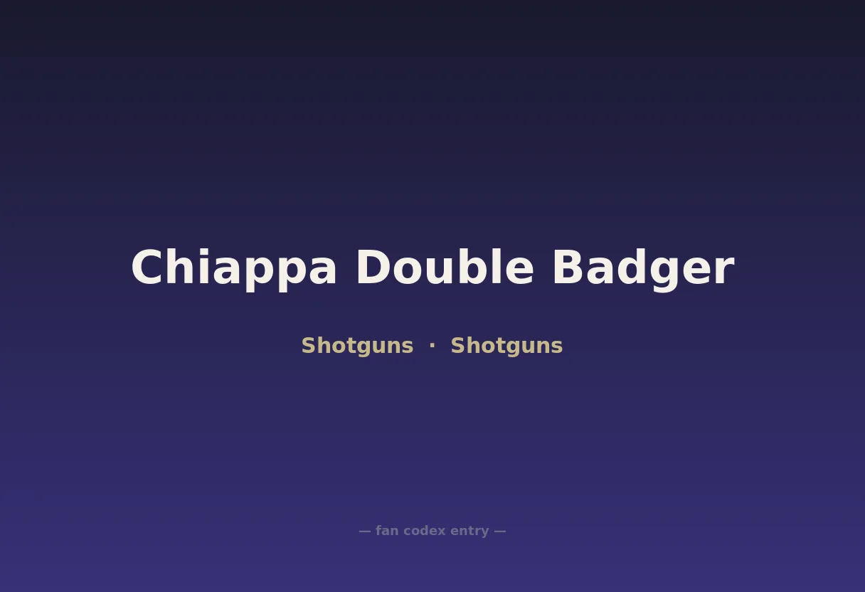 Chiappa Double Badger